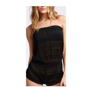 Victoria's Secret Lace Strapless Romper Size Small